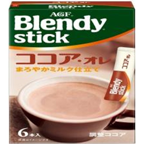 Blendy Stick Cocoa Au Lait 6 sticks 1/24 – Sumotori.Trade