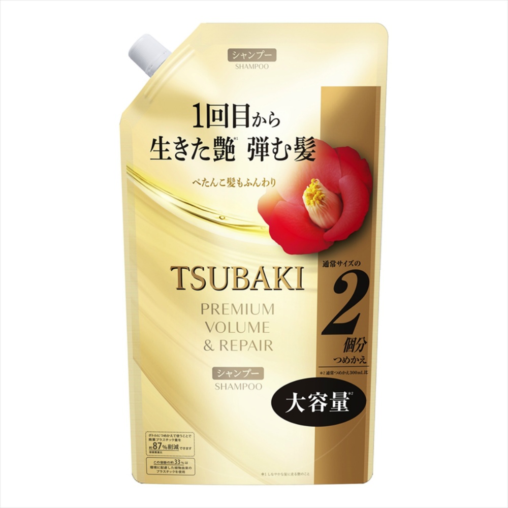 TSUBAKI Premium Volume & Repair Shampoo Refill (Large Capacity) 1/9 – Sumotori.Trade