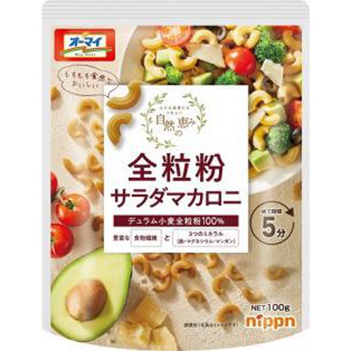 Oh My Nature's Blessings Whole Wheat Salad Macaroni 100g 1/24 – Sumotori.Trade