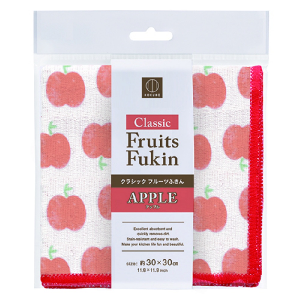 Classic Fruit Dishcloth - Apple 1/300 – Sumotori.Trade