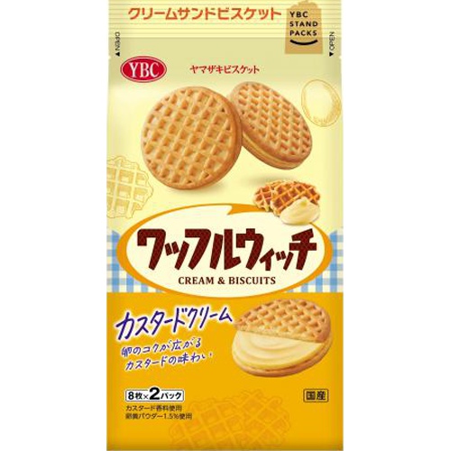 YBC Wafflewich Custard Cream 16 pieces 1/20 – Sumotori.Trade
