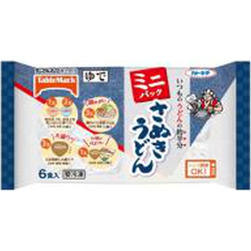 Table M  mini pack Sanuki udon 6 servings 1/12 – Sumotori.Trade