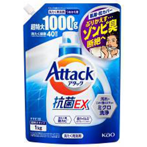 Attack Antibacterial EX Refill 1000ml 1/6 – Sumotori.Trade