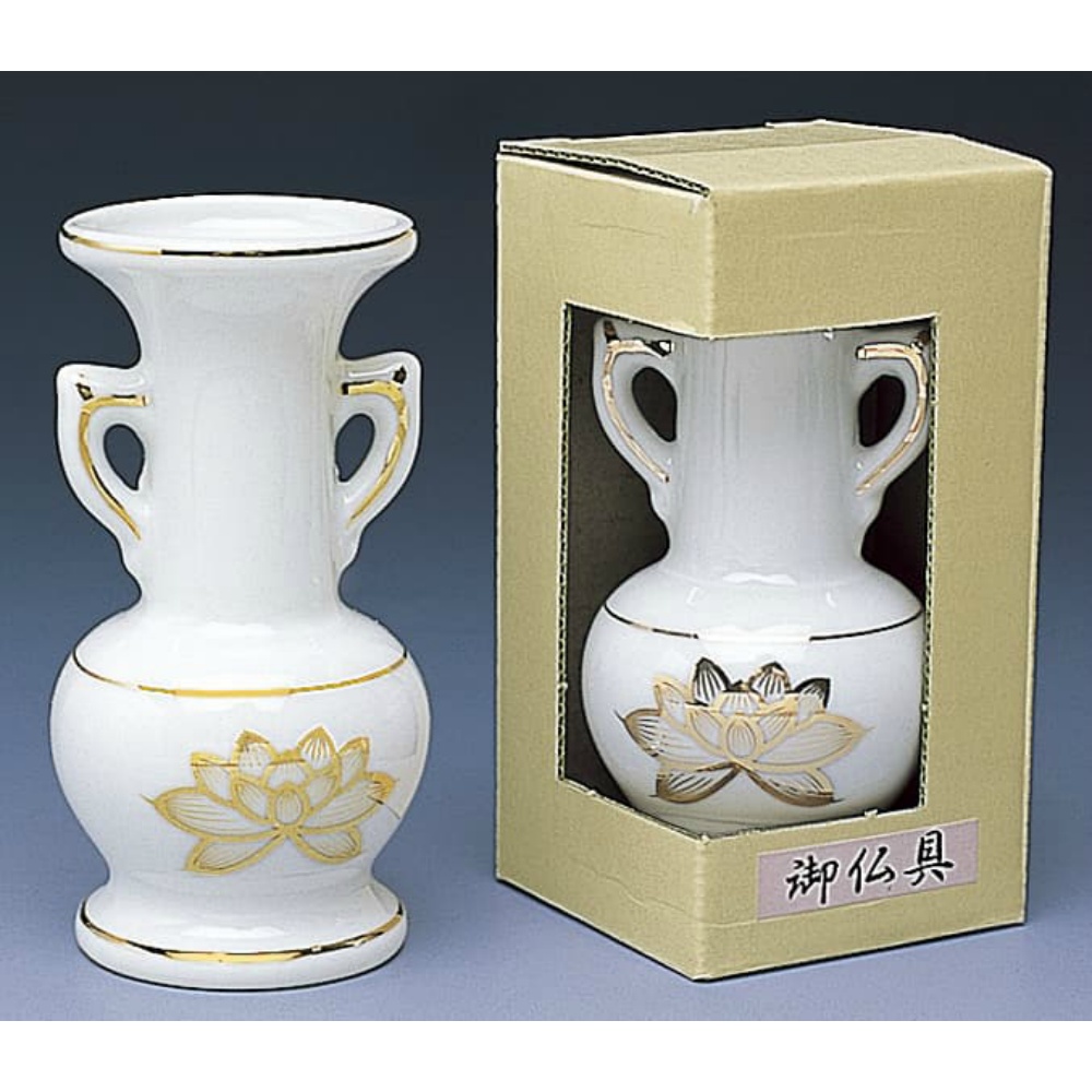 White Gold Lotus Buddhist Flower Medium 1/48 – Sumotori.Trade