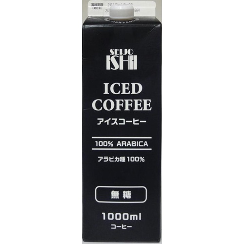 Seijo Ishii Iced Coffee Unsweetened 1000ml 1/12 – Sumotori.Trade