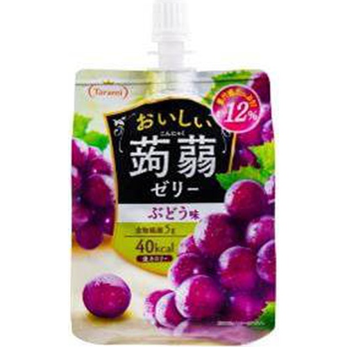 Tarami Delicious Konjac Jelly Grape Flavor 150g 1/30 – Sumotori.Trade