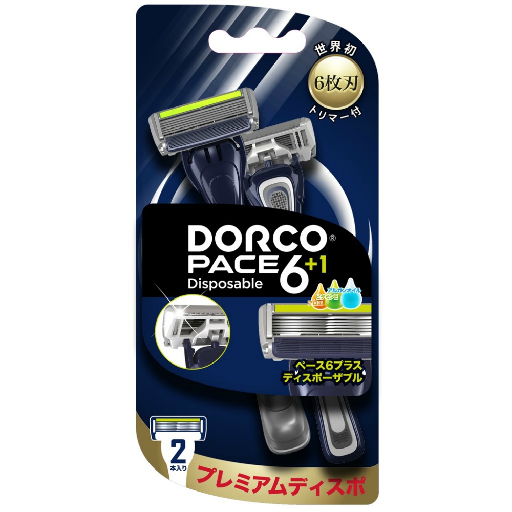 PACE6+1 Disposable with Trimmer, 2-Pack 1/96 – Sumotori.Trade