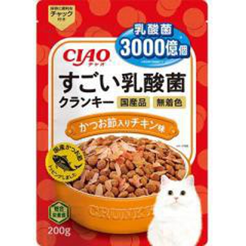 Inaba Pet Lactic Acid Bacteria Crunchy Bonito Chicken 200g 1/24 – Sumotori.Trade
