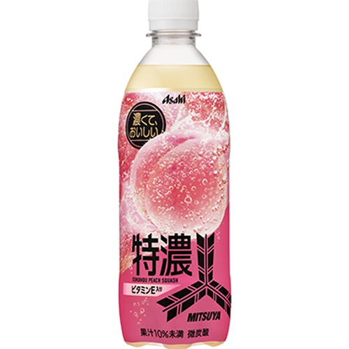 Mitsuya Extra Rich Peach Squash P500ml 1/24 – Sumotori.Trade