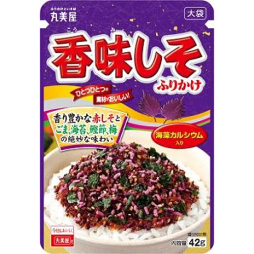 Marumiya Fragrant Shiso Furikake Large Bag 42g 1/80 – Sumotori.Trade