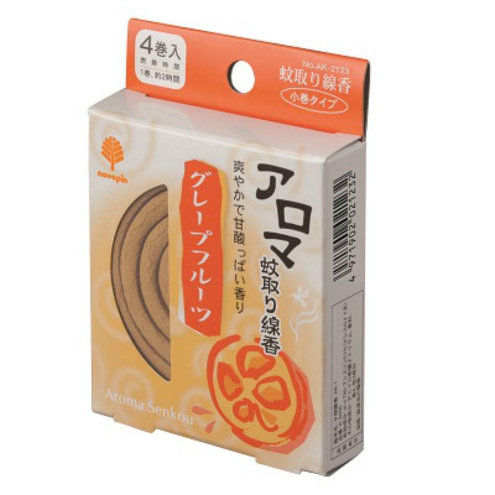 Aroma Mosquito Coils Grapefruit 4 rolls 1/300 – Sumotori.Trade