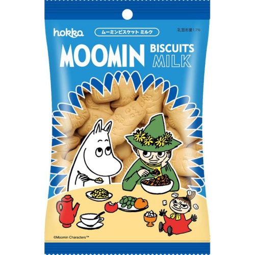 Hokuriku Moomin Biscuits Milk 60g 1/20 – Sumotori.Trade