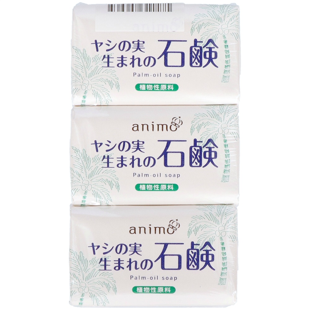 Palm kernel soap 80g x 3 packs 1/40 – Sumotori.Trade