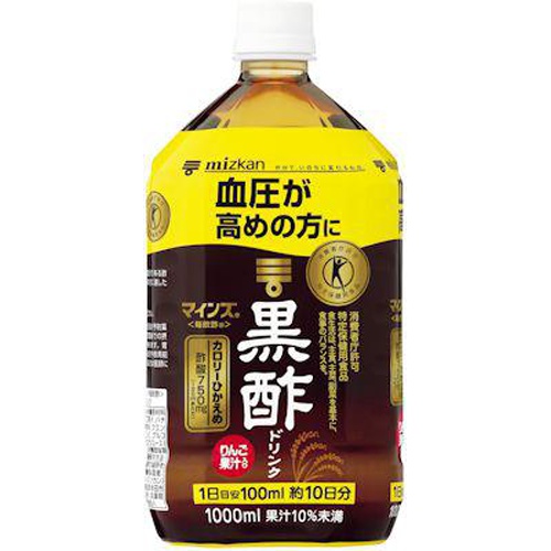 Mitsukan Minds Black Vinegar Drink 1L 1/6 – Sumotori.Trade