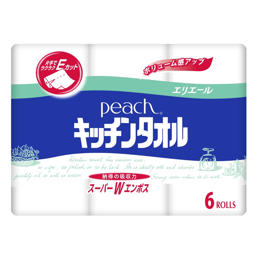 Peach Kitchen Towel 6R 1/8 – Sumotori.Trade
