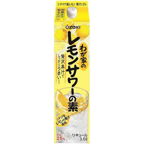 Ozeki Homemade Lemon Sour Base 3L 1/4 – Sumotori.Trade