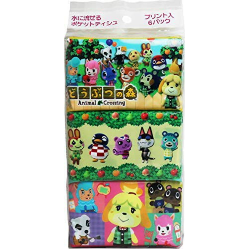 Animal Crossing Pocket Tissues 6-Pack 1/200 – Sumotori.Trade