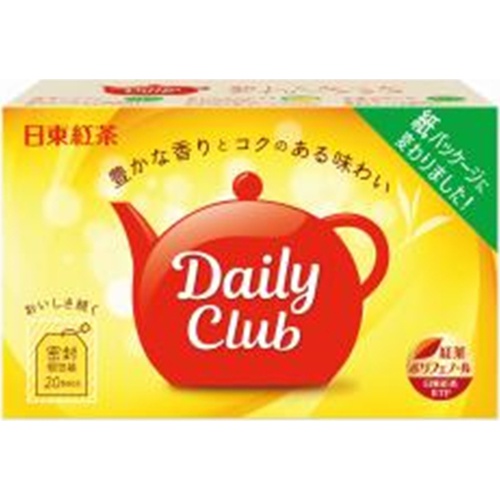 Nitto Tea Daily Club Tea Bags 20P 1/48 – Sumotori.Trade