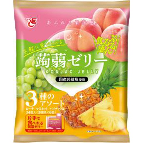 Ace Konjac Jelly Peach, Muscat, Pineapple 1/12 – Sumotori.Trade