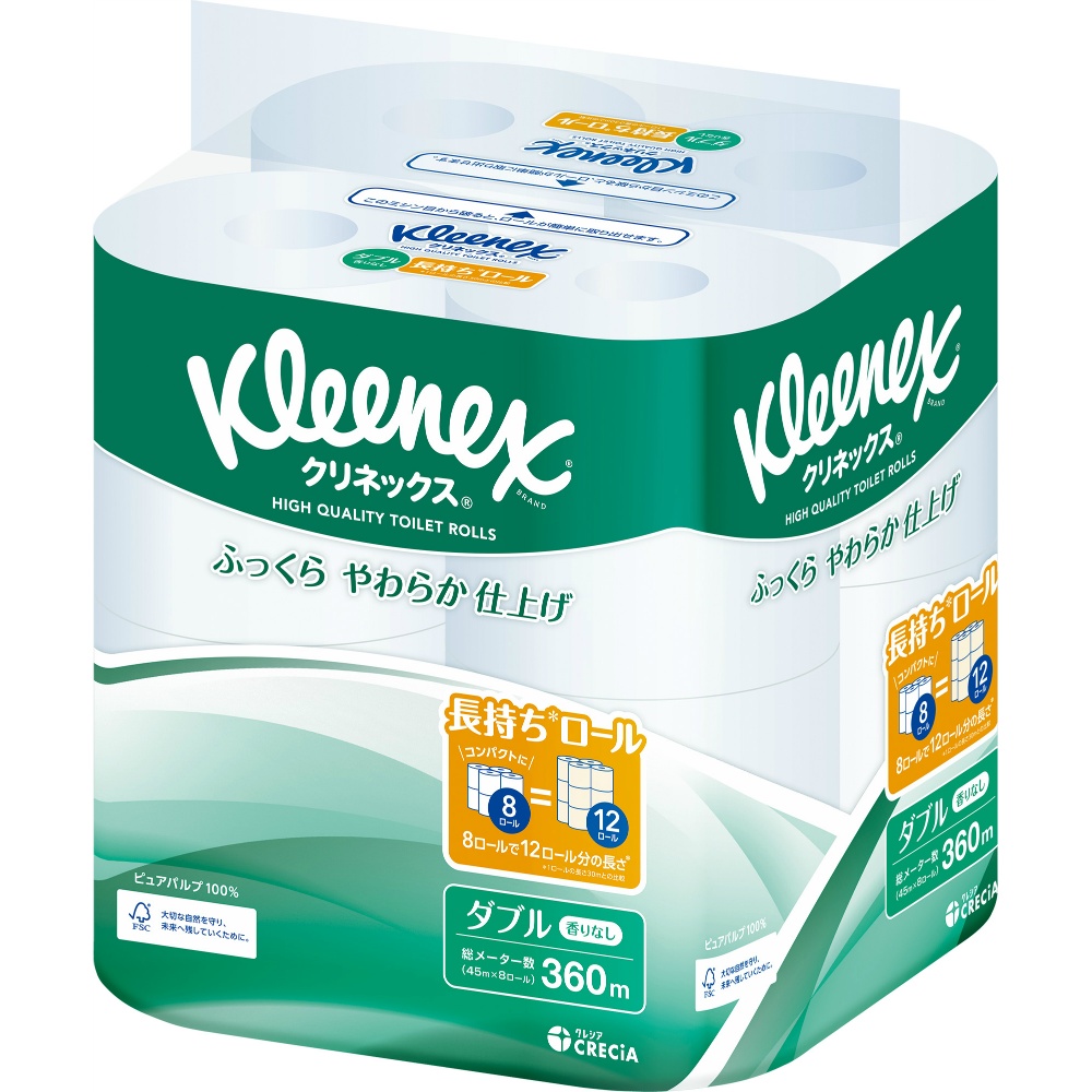 Kleenex Long-lasting 8R Double 45M 1/8 – Sumotori.Trade