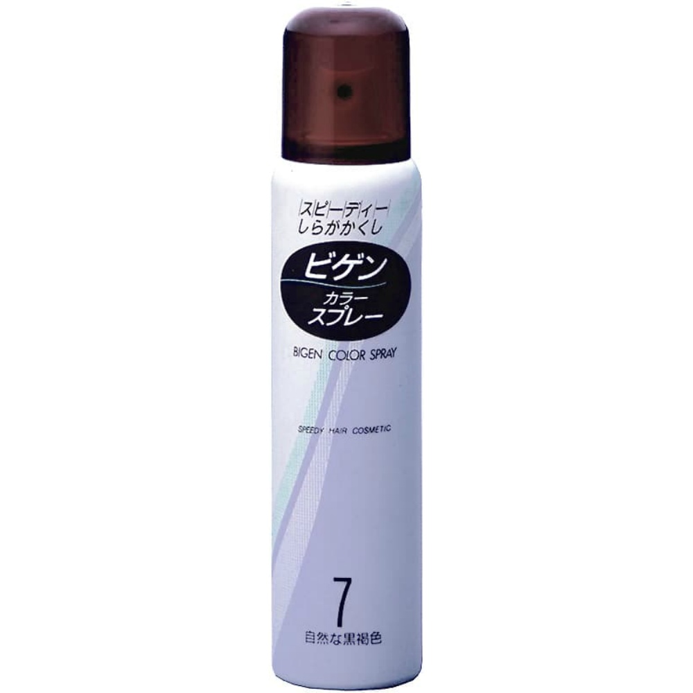 Bigen Color Spray 7 Natural Dark Brown 1/27 – Sumotori.Trade