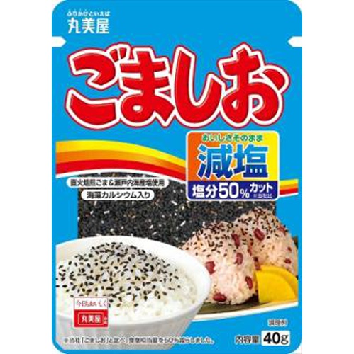 Marumiya Reduced Salt Sesame Salt 40g 1/120 – Sumotori.Trade