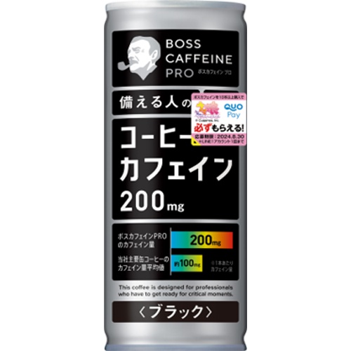 Boss Caffeine Pro Black Can 245g 1/30 – Sumotori.Trade