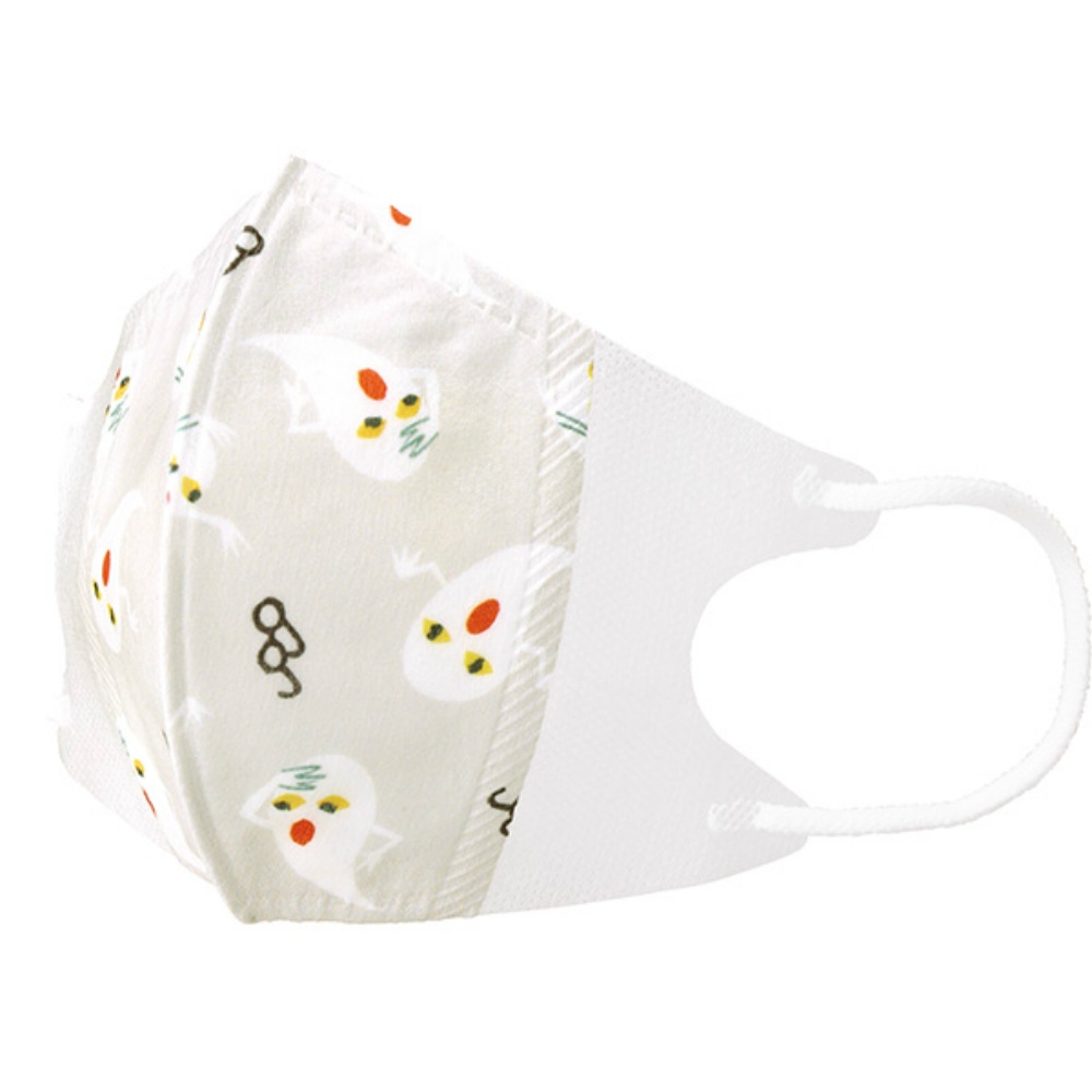 Children's 3D Mask - Rabbit with Glasses 1/240 – Sumotori.Trade