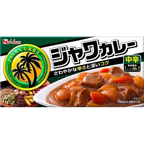 House Java Curry Medium Spicy 185g 1/60 – Sumotori.Trade