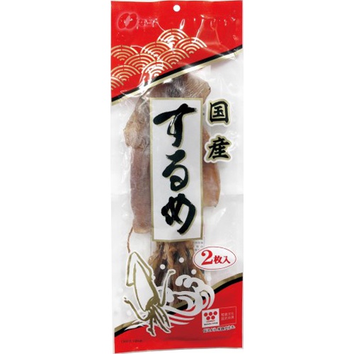 Natori Japanese Dried Squid 2 pieces 1/10 – Sumotori.Trade