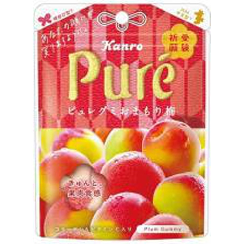Kanro Pure Gummy Omamori Plum 52g 1/72 – Sumotori.Trade