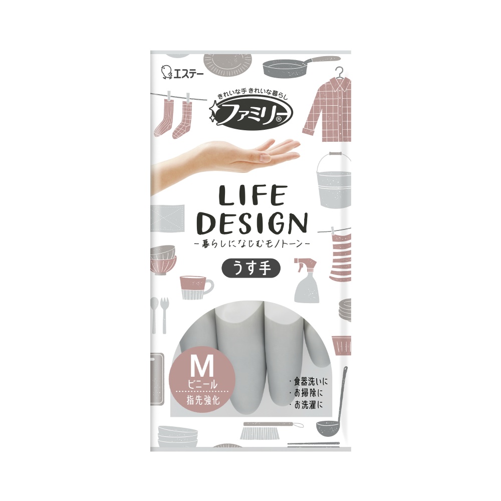 Family Thin Vinyl Life Design Medium Gray 1/240 – Sumotori.Trade