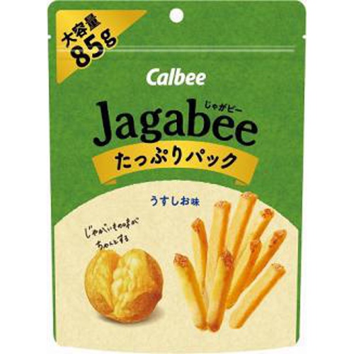 Calbee Jagabee Light Salt Flavor 85g 1/12 – Sumotori.Trade