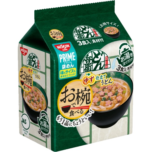 Nissin Donbei in a bowl, 3 meal pack 1/18 – Sumotori.Trade