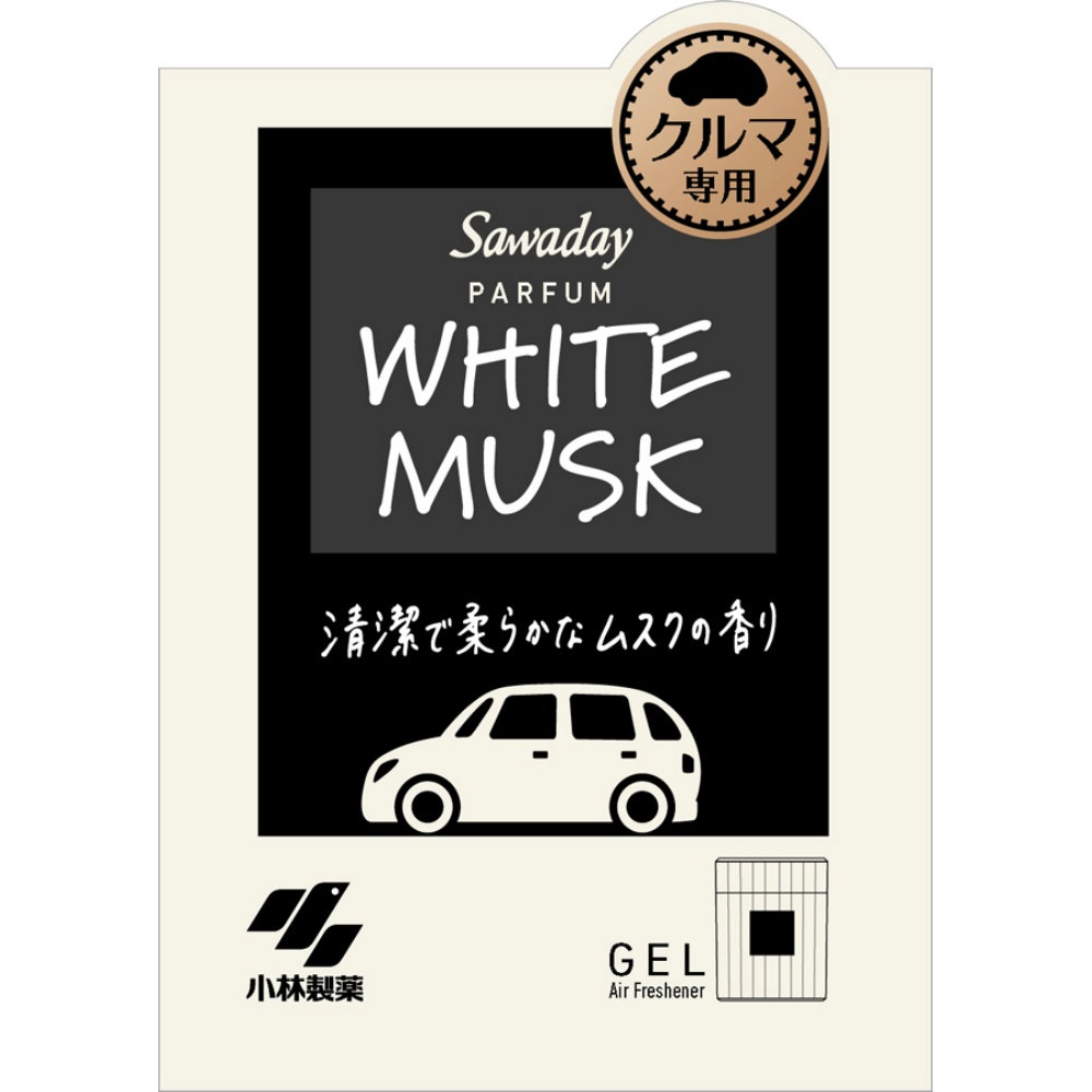 Sawaday Car Gel Parfum White Musk 1/28 – Sumotori.Trade