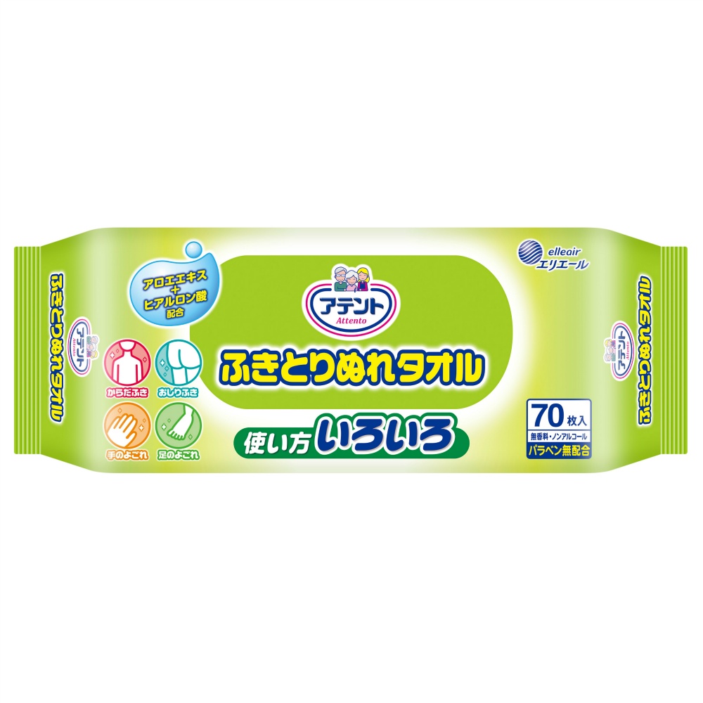 Attends Wet Wipe Towels (70 count) 1/12 – Sumotori.Trade