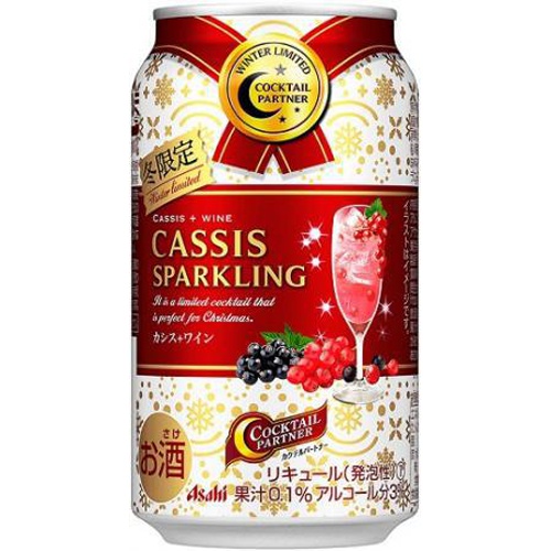 Cocktail Partner Cassis Sparkling 350ml 1/24 – Sumotori.Trade