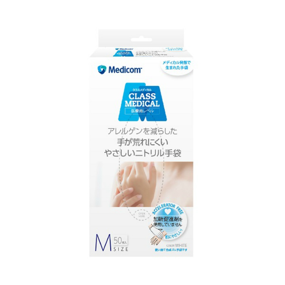 Class Medical Nitrile Gloves M 1/20 – Sumotori.Trade