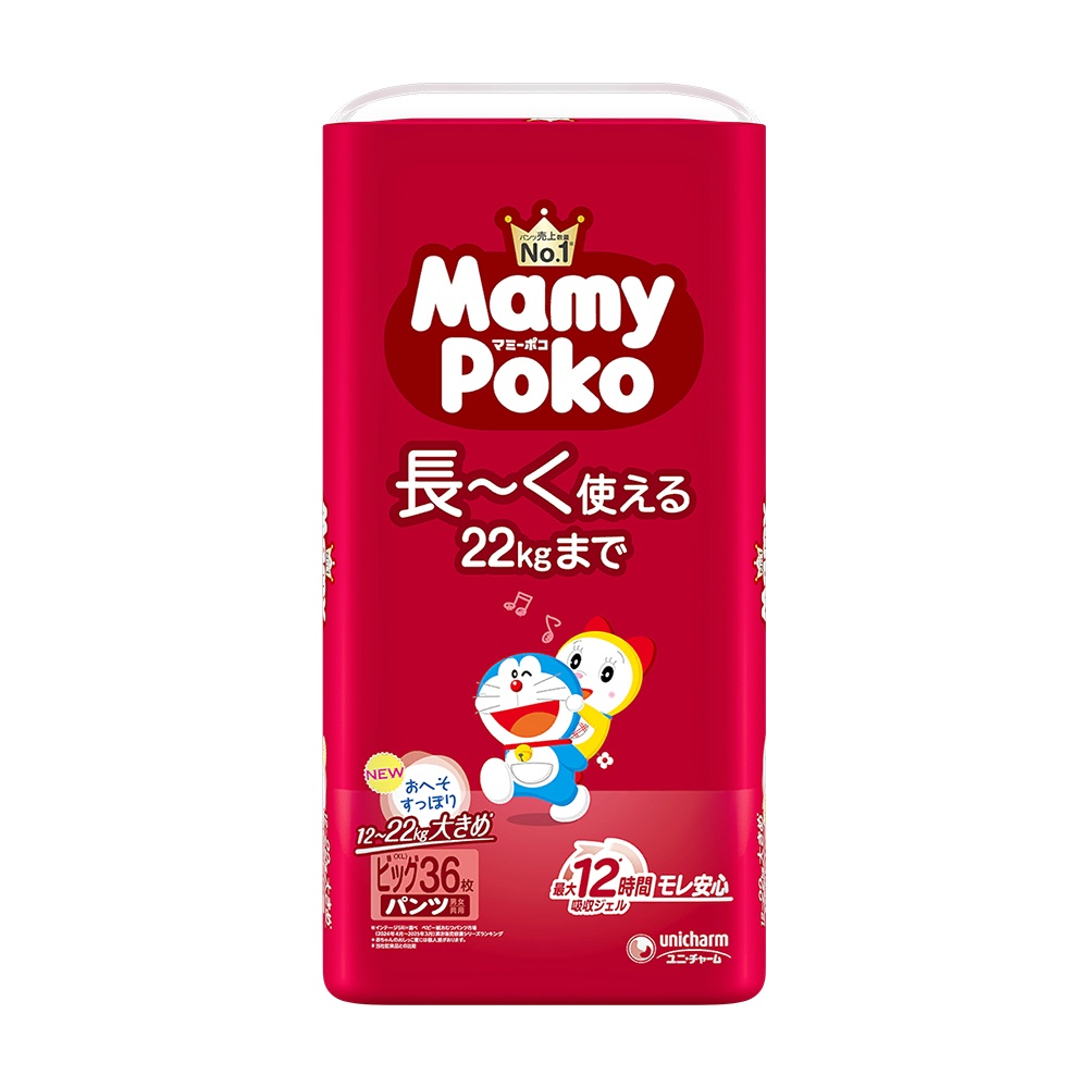 Mamy Poko Pants B36 pieces Doraemon 1/4 – Sumotori.Trade