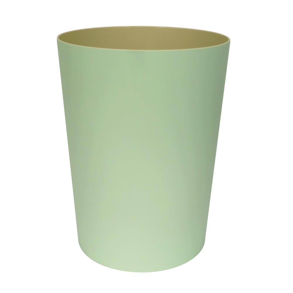 Macaron dustbin, round, green 1/12 – Sumotori.Trade