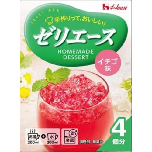 House Jelly Ace Strawberry Flavor 93g 1/60 – Sumotori.Trade