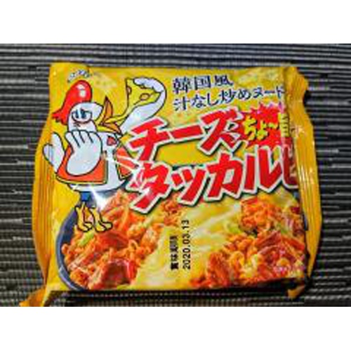 Korean Cheese Dakgalbi Noodles 140g 1/40 – Sumotori.Trade