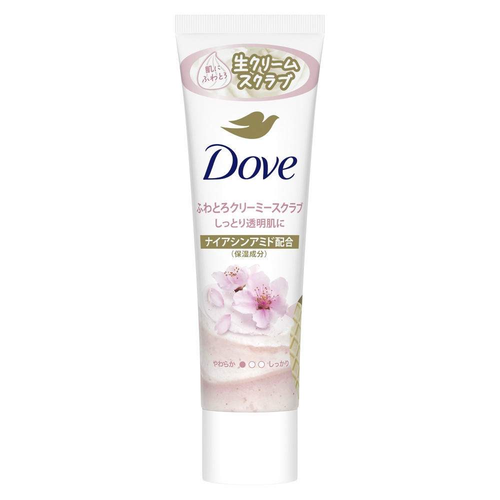 Dove Fluffy Creamy Scrub Sakura & Musk Tube 1/96 – Sumotori.Trade