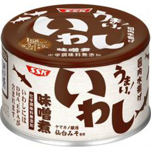 SSK Delicious! Sardines simmered in miso 150g 1/24 – Sumotori.Trade