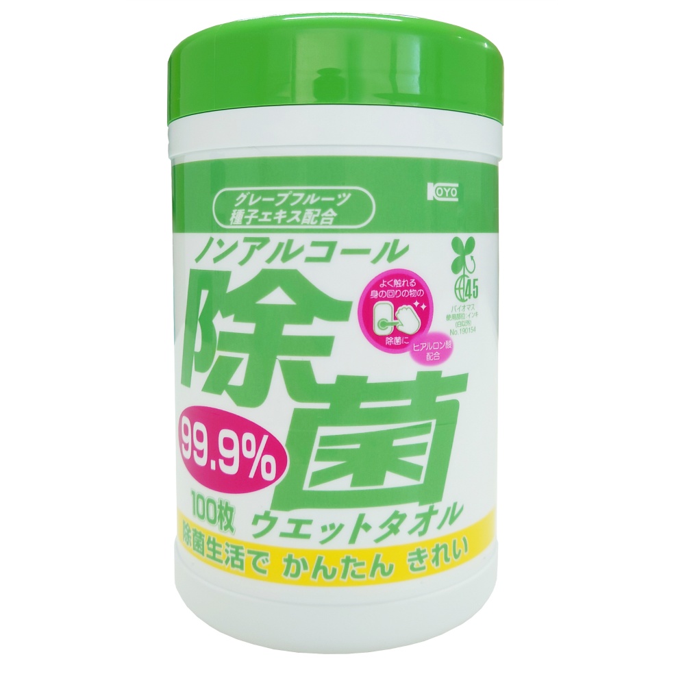 100 non-alcoholic disinfectant wet bottles 1/24 – Sumotori.Trade