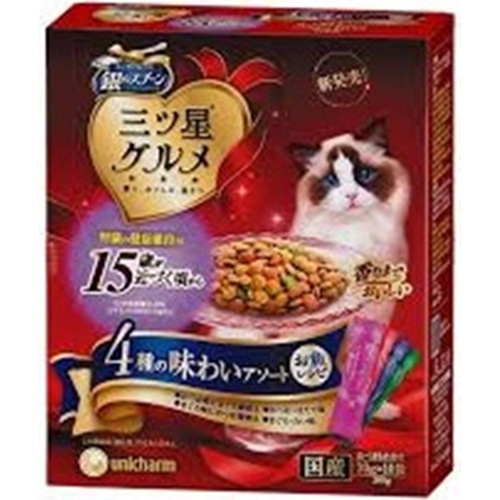 Three Star Gourmet 15 Year Old 4 Flavor Assortment 200g 1/14 – Sumotori.Trade