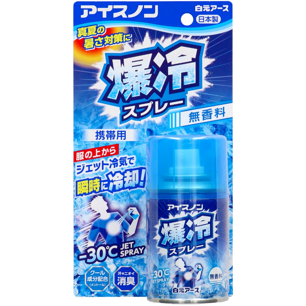 Ice Pack, Explosive Cooling Spray, Unscented 1/36 – Sumotori.Trade