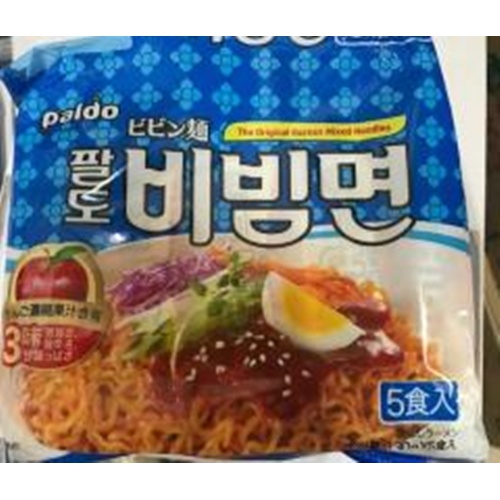 Tokusho Paldo Bibim Noodles 130g x 5P 1/8 – Sumotori.Trade