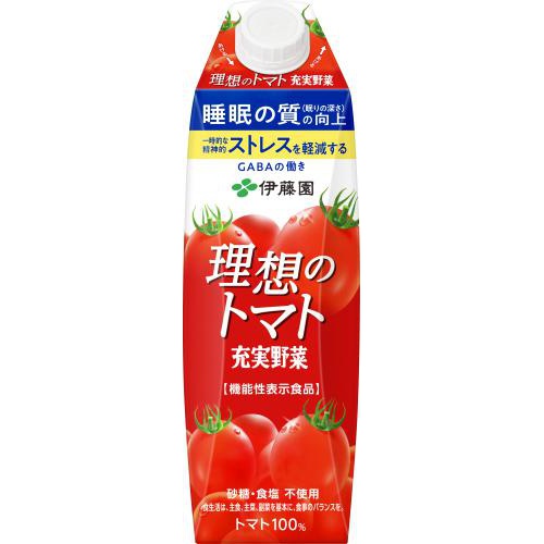 Itoen Ideal Tomato Paper with Cap 1L 1/6 – Sumotori.Trade