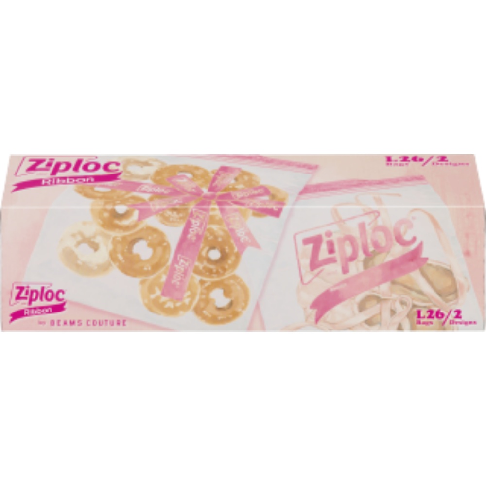 Ziploc Design Bag Ribbon Large 26 pieces 1/12 – Sumotori.Trade